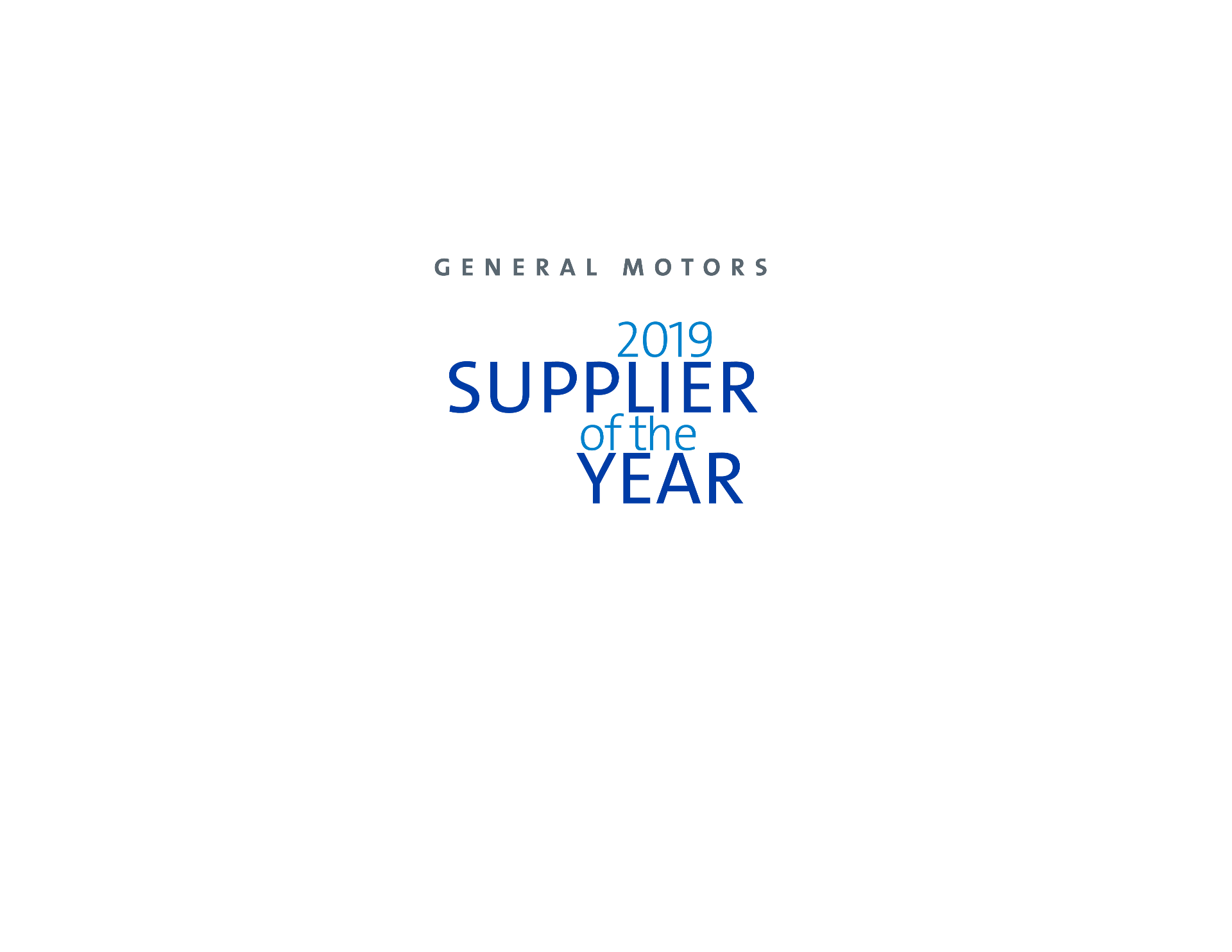 Innolux Corporation Recognized by General Motors as a 2019 Supplier of the Year Winner